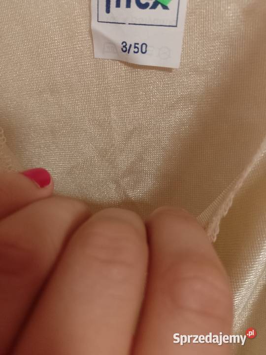 4850 4XL5XL Beżowo złota halka pod sukienkę z Rozmiar 5XL Kraków