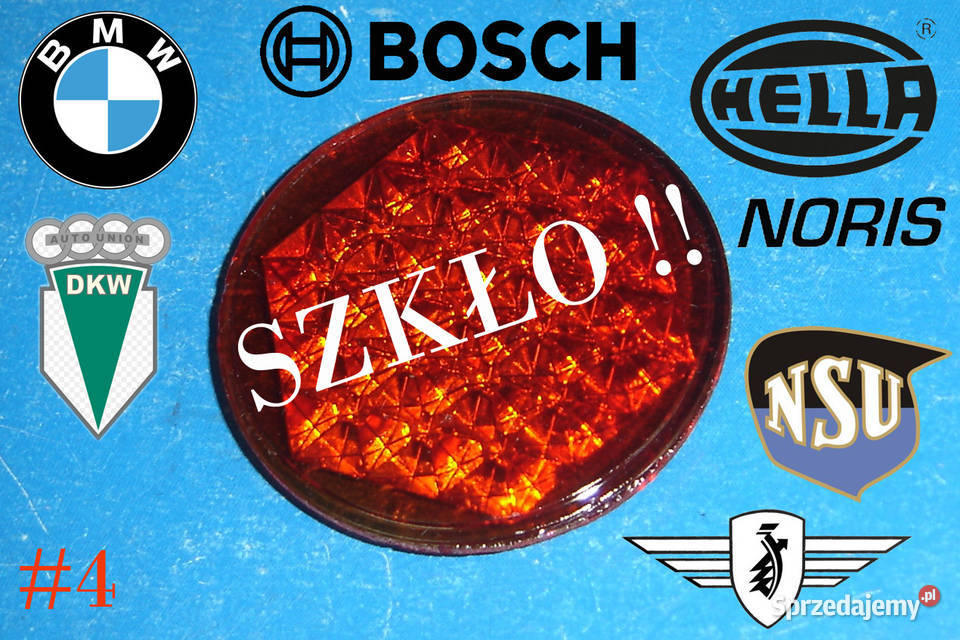 BMW Zundapp NSU DKW lapmpa tył szkło odblask Wrocław sprzedam