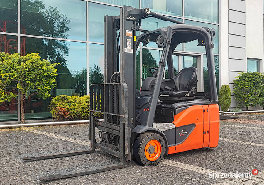 Wózek widłowy elektryczny Linde E1402 14 t Wózki widłowe Kęty