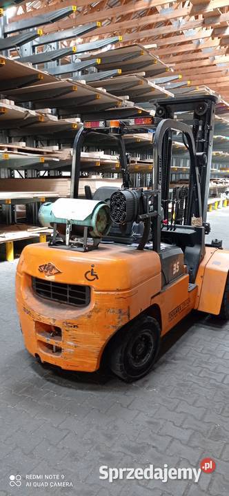 Wózek widłowy HANGCHA CPQD 35 NRW22 LPG 2016r Lublin