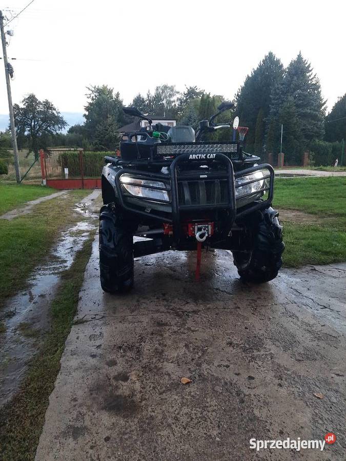 Duży Quad Arctic cat 650 zarejestrowany kat B 2 nieuszkodzony Rogów