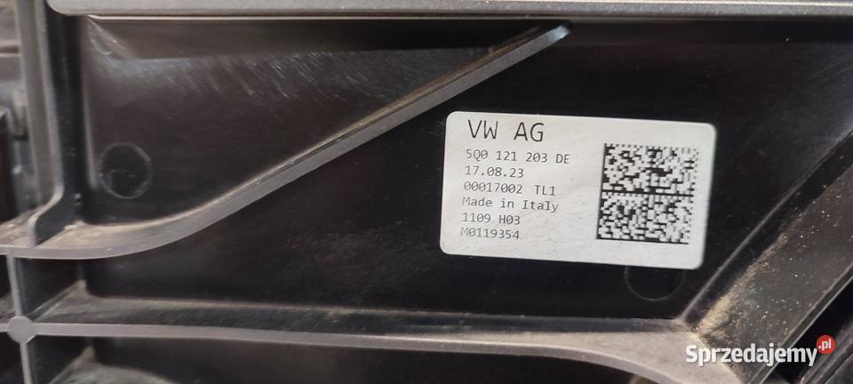 SEAT TARRACO VW TIGUAN II WENTYLATOR CHŁODNICY