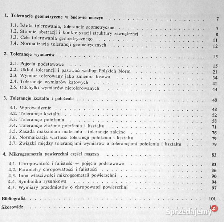 Tolerancje geometryczne Sławomir Białas Rok wydania 1988 Pozostałe lubelskie Chełm