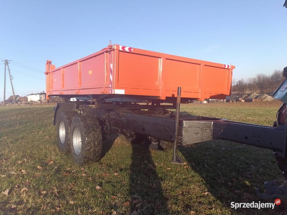 Przyczepą wywrotka 3 strony tandem 4x4 jedyna śląskie Iłownica