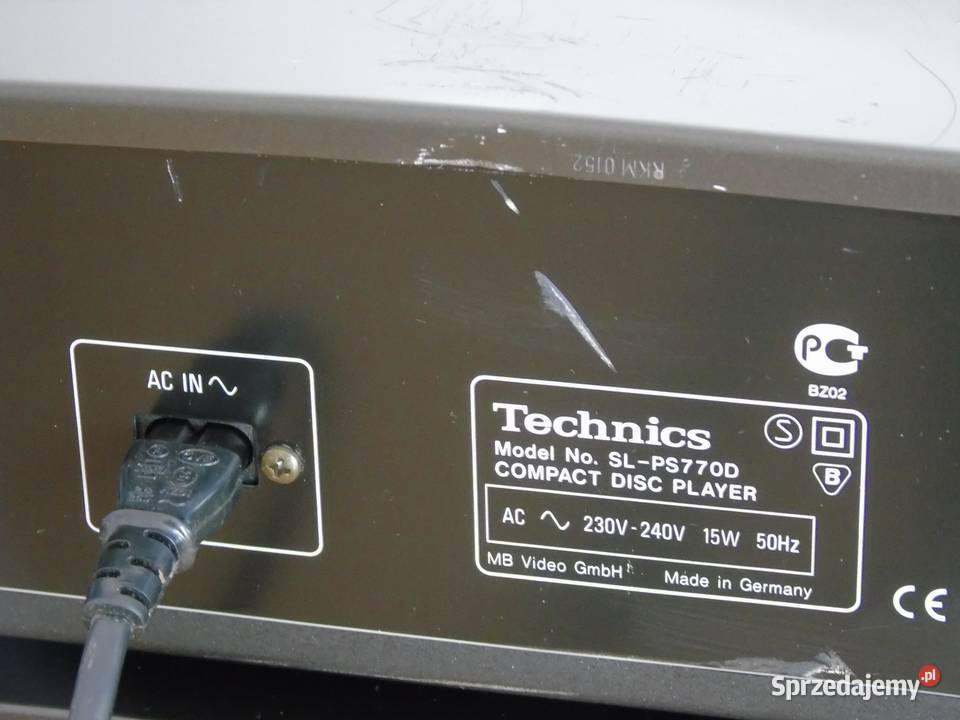 CD Technics SLPG770D sprawny DOSTAWA