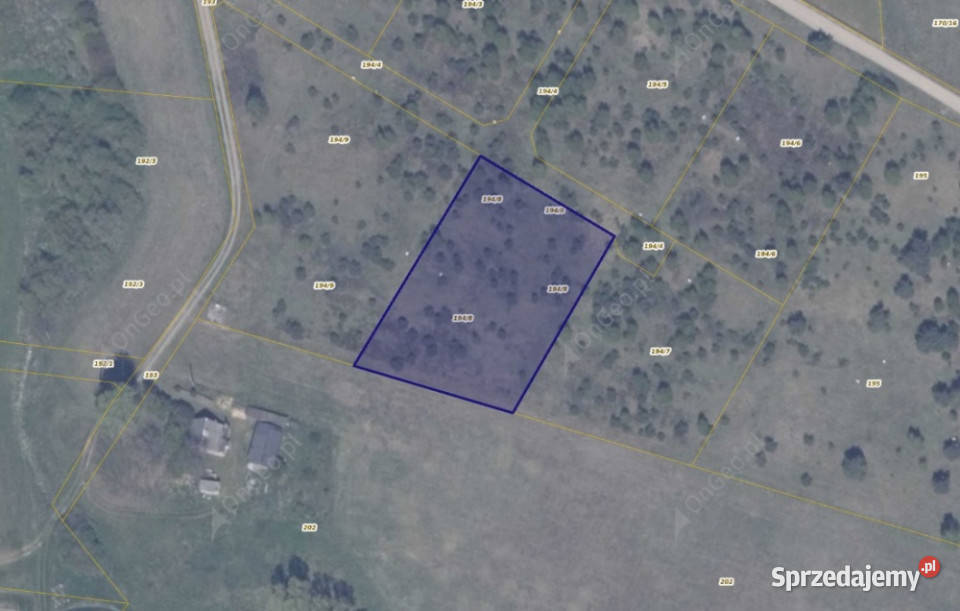 Działka 1948 w Ełganowie budowlana Ełganowo sprzedam