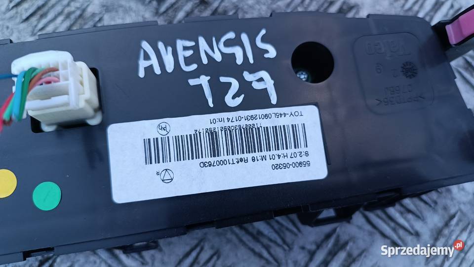 5590005320 Panel sterowania nawiewu klimatyzacji Wyposażenie elektryczne