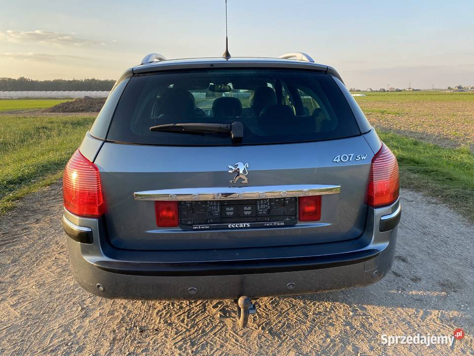 Peugeot 407 SW 30benzyna 211 Skóra Panorama Krobia
