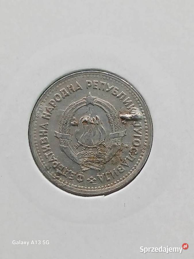 1 Dinar Jugosławia 1953 r Konin