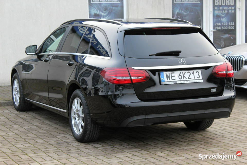 Mercedes C 200 Exclusive FV23 160 ASO Navi LED immobilizer Samochody osobowe Sokołów