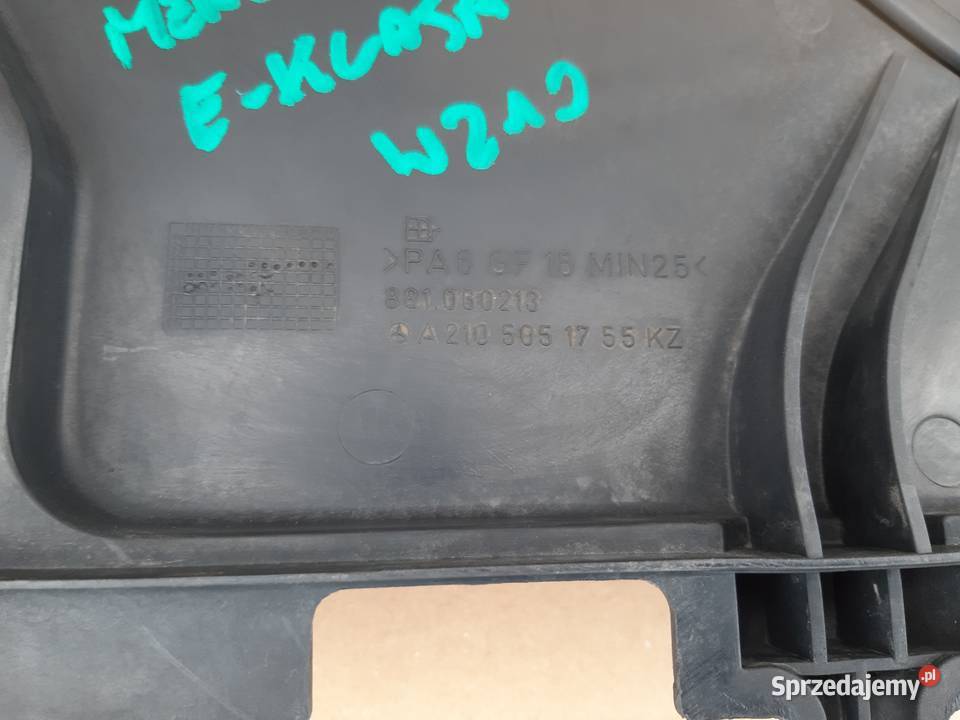 MERCEDES EKLASA W210 WENTYLATOR CHŁODNICY lubuskie Trzciel