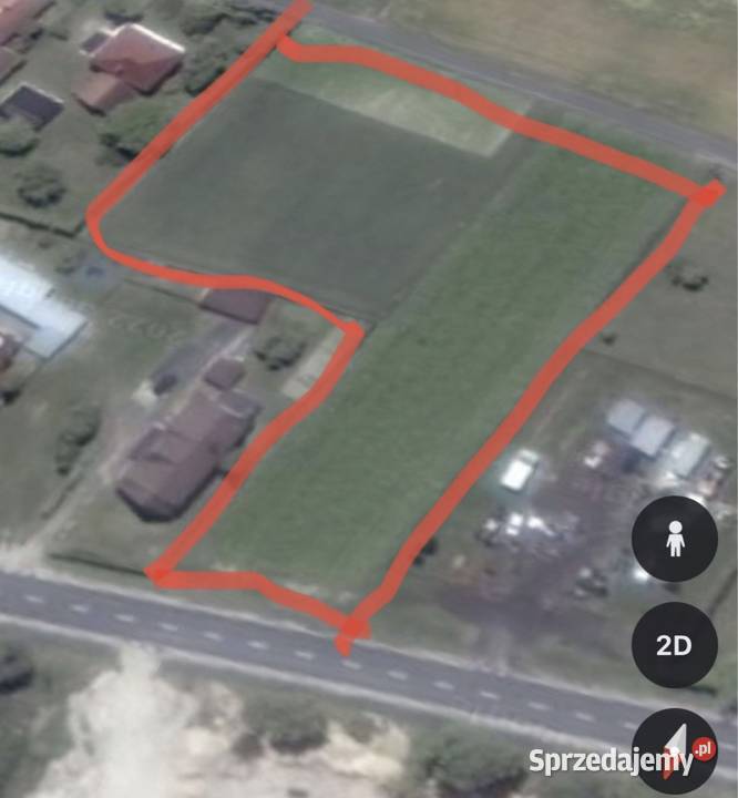 50a BIERDZANY CENTRUM STACJI LOTOS sprzedam