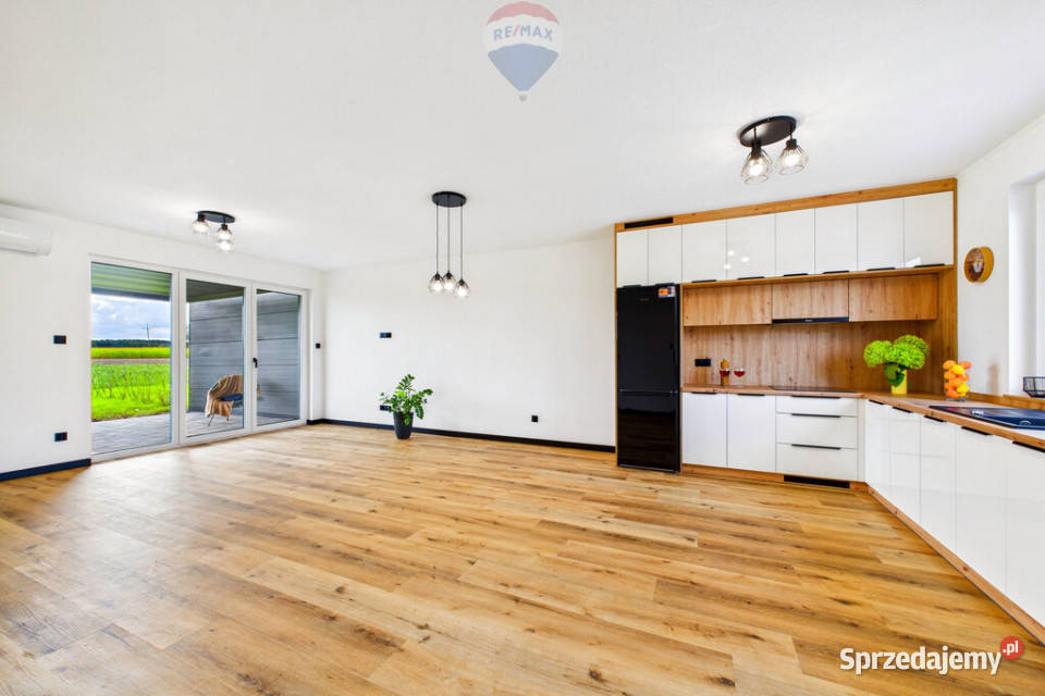 Nowy dom w zabudowie bliźniaczej lewa strona łódzkie Galewice