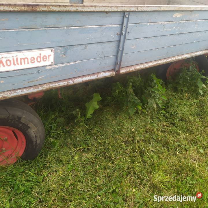 Przyczepka rolnicza wywrot