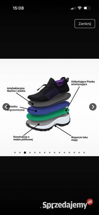 Nowe buty ergonomiczne Ortoflex kolor rozmiar do