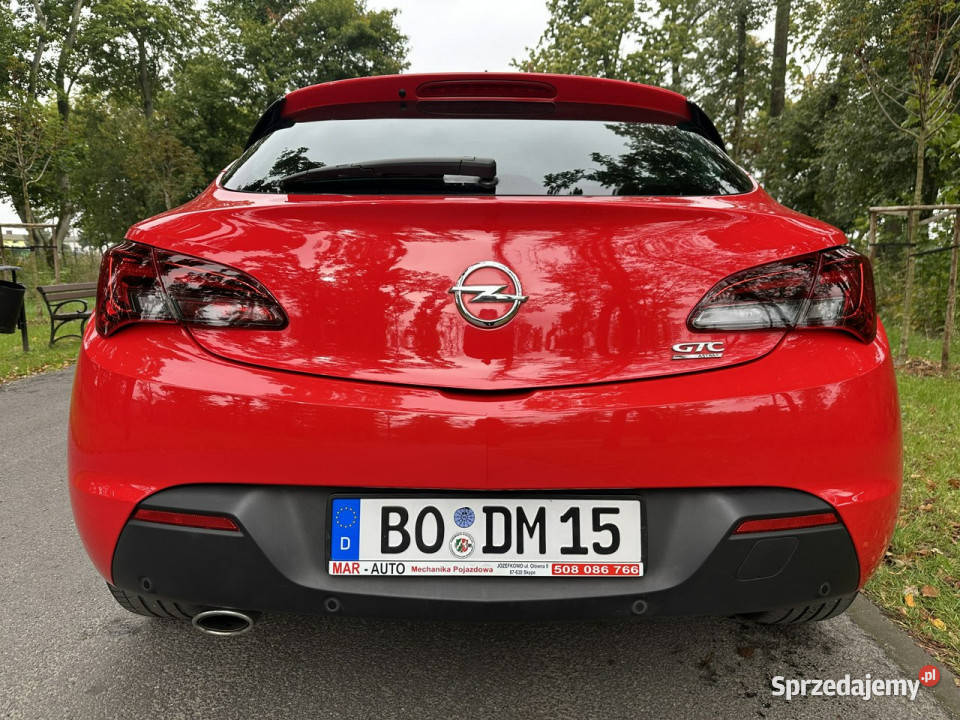 Opel Astra GTC 20 CDTI 165 Navi BiXenon Led Alu podgrzewane fotele Astra Józefkowo