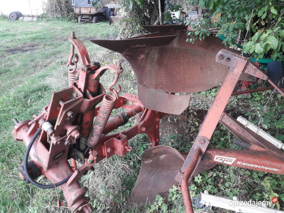 Pług obrotowy 2 skibowy hydrauliczny nieuszkodzony Probołowice