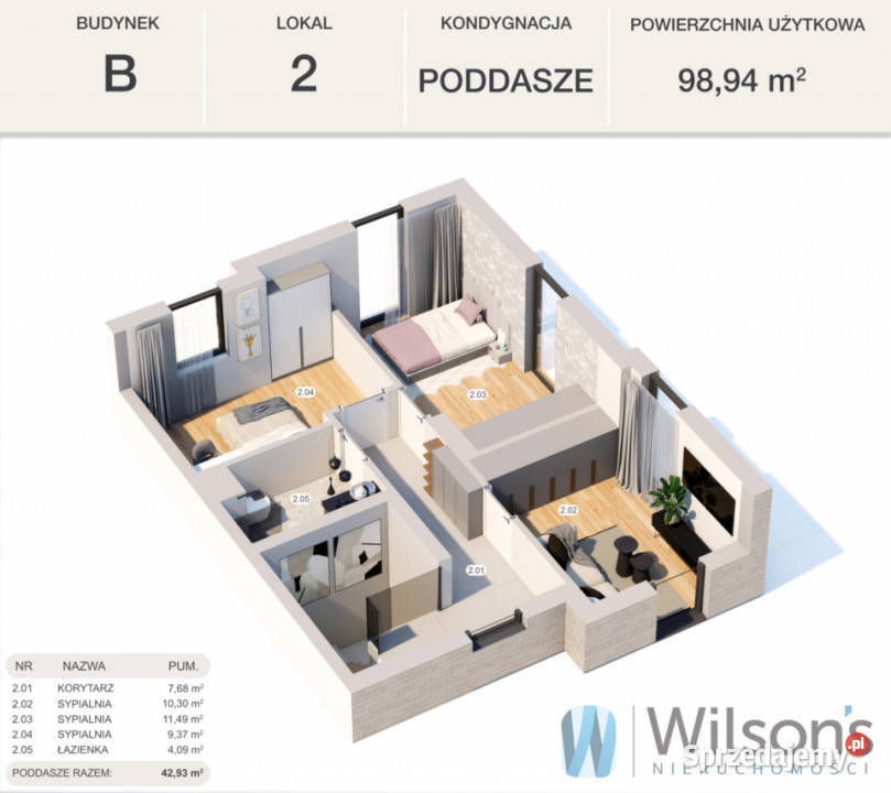 Do sprzedaży mieszkanie 115m2 5 pokoi Marki