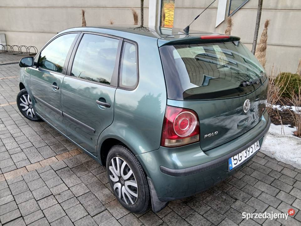 VOLKSWAGEN POLO 12 2007r 5drzwiowy Niski autoalarm Gliwice