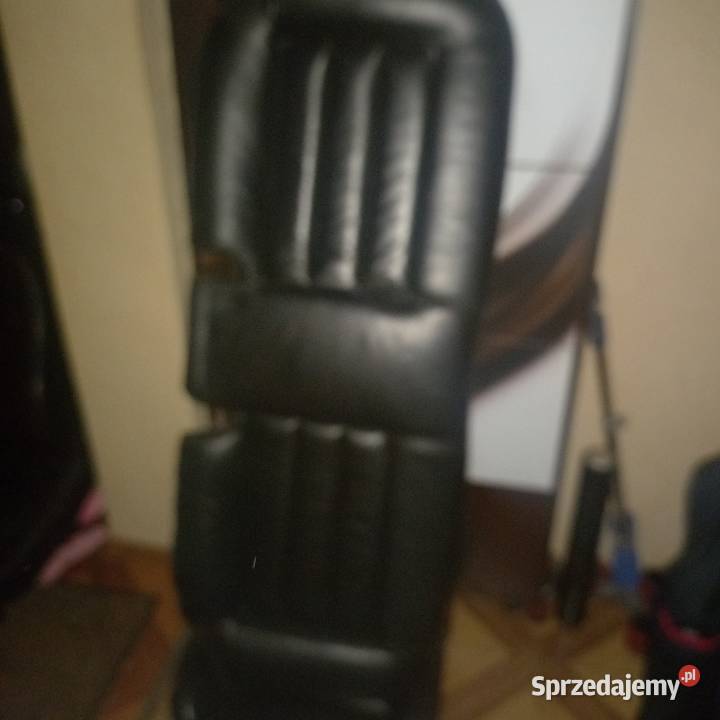 Komplet foteli skórzanych kubełkowychtył kanapy Czajków