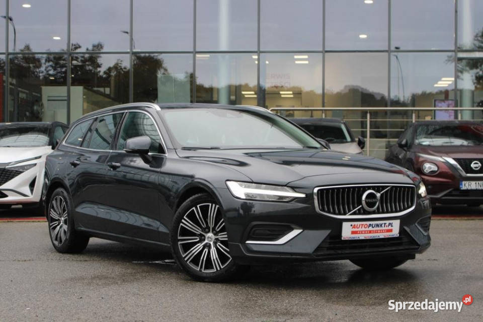 Volvo V60 2019r Carplay Skóra LED Tempomat FV23 diesel