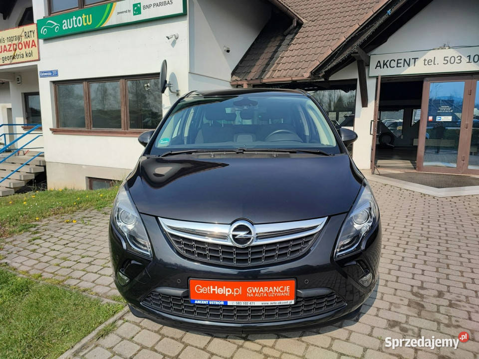 Opel Zafira 14 Turbo Edition 7 osobowa światła przeciwmgielne Zafira Ustroń