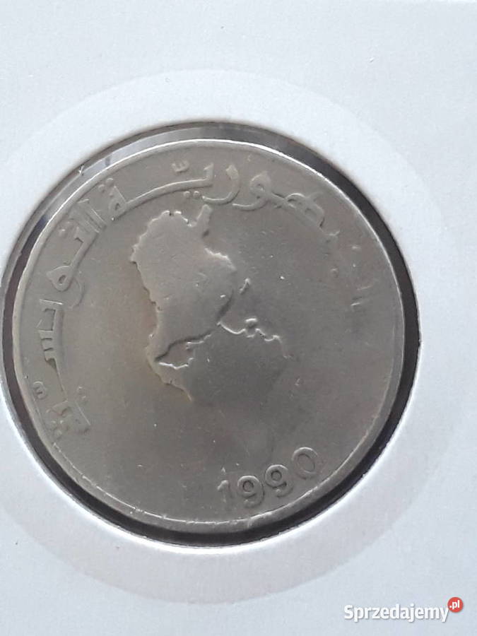 1 Dinar Tunezja 1990 r wielkopolskie Konin