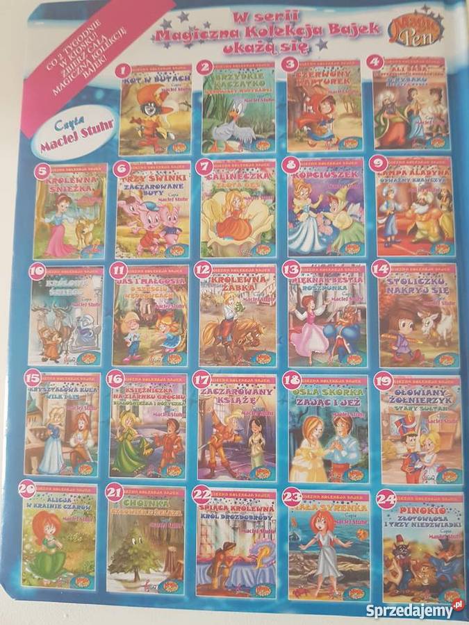 Magiczna Kolekcja Bajek 24 książki mazowieckie Warszawa