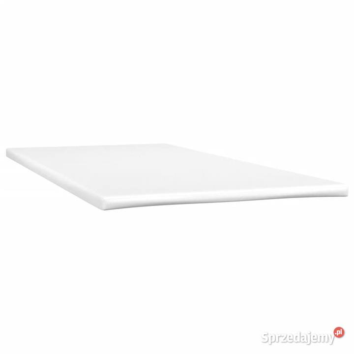 Łóżko kontynentalne z materacem ciemnoszare 123cm