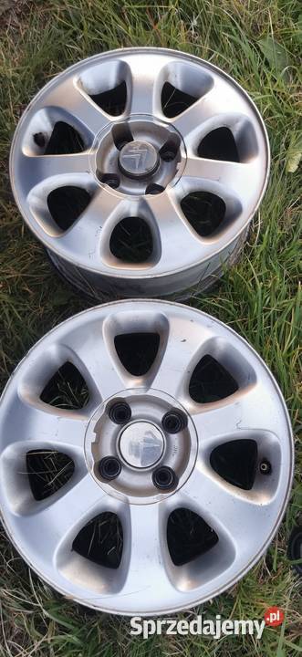 Ładne Alufelgi 15 4x108 citroen peugeot Średnica 15" Rzeszów