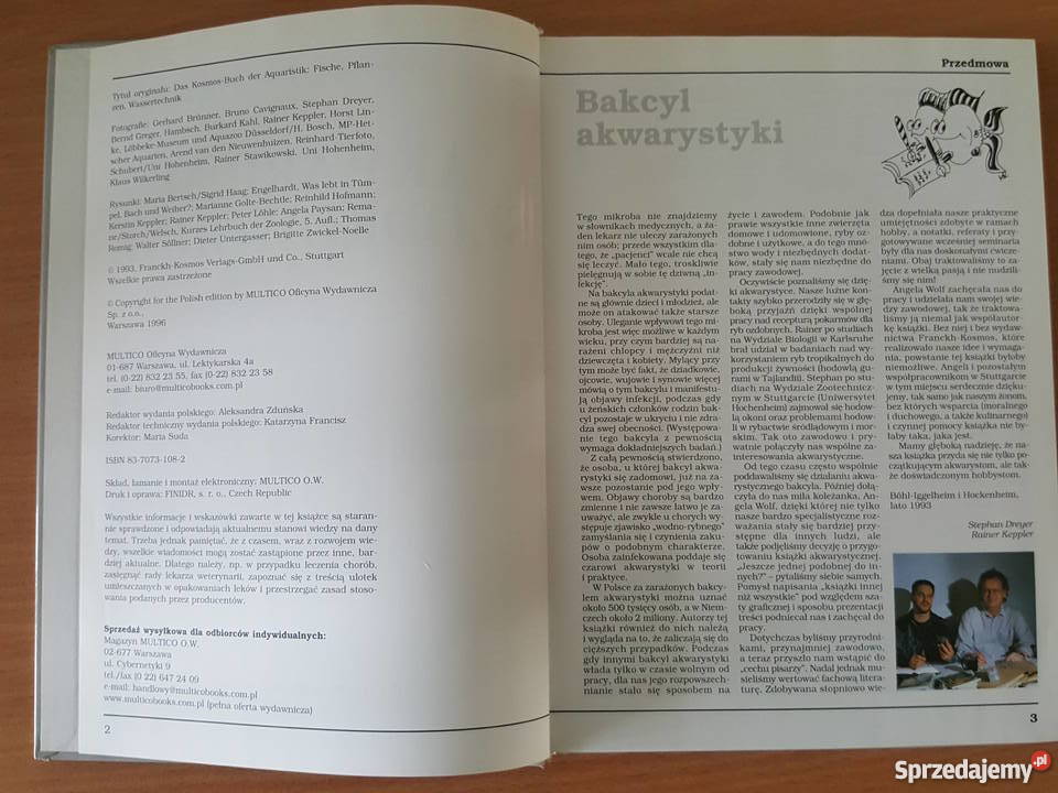 Książka PORADNIK Akwarium słodkowodne Dreyer i poradnik