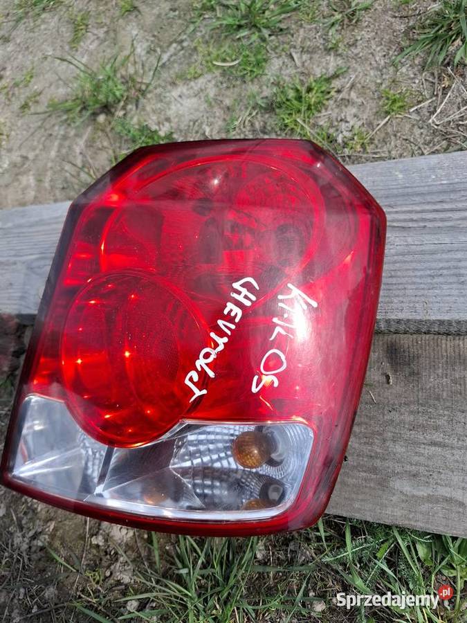 Lampa Prawa Tył Chevrolet Kalos osobowe Wisznice sprzedam