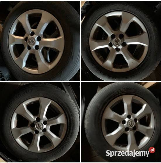 Koła 17 felgi aluminiowe 5x1143 Toyota rav4