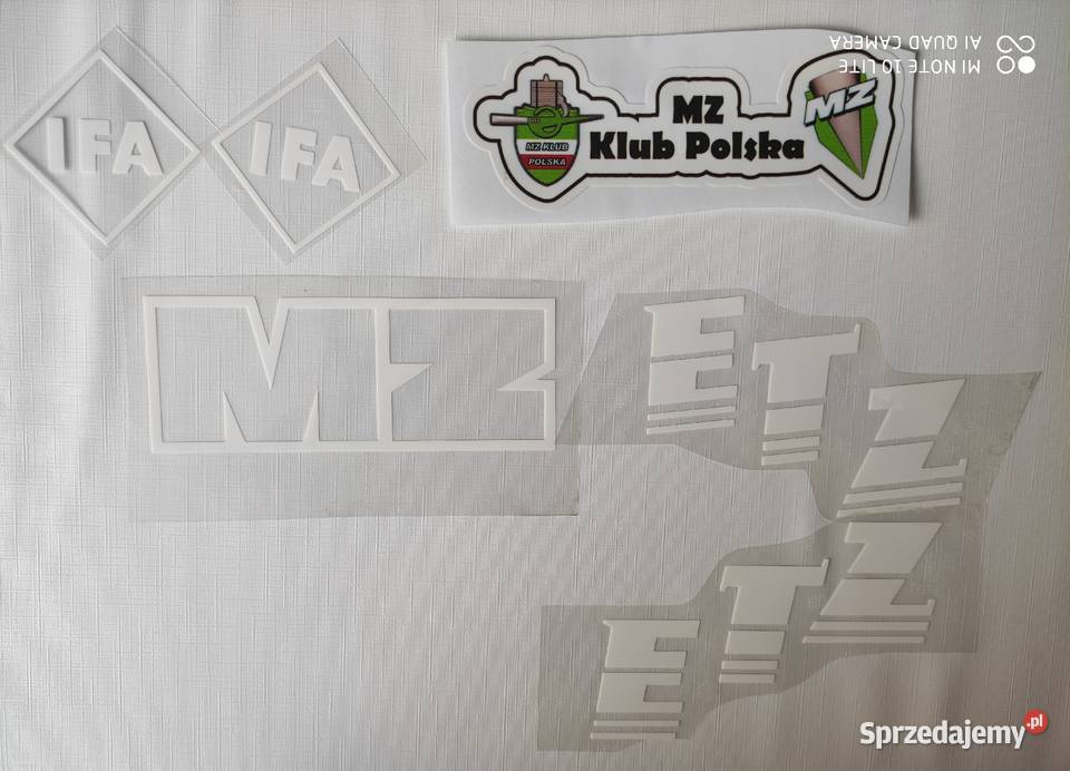 MZ logo na siedzenie IFA MZ ETZ prasowanka Przeworsk