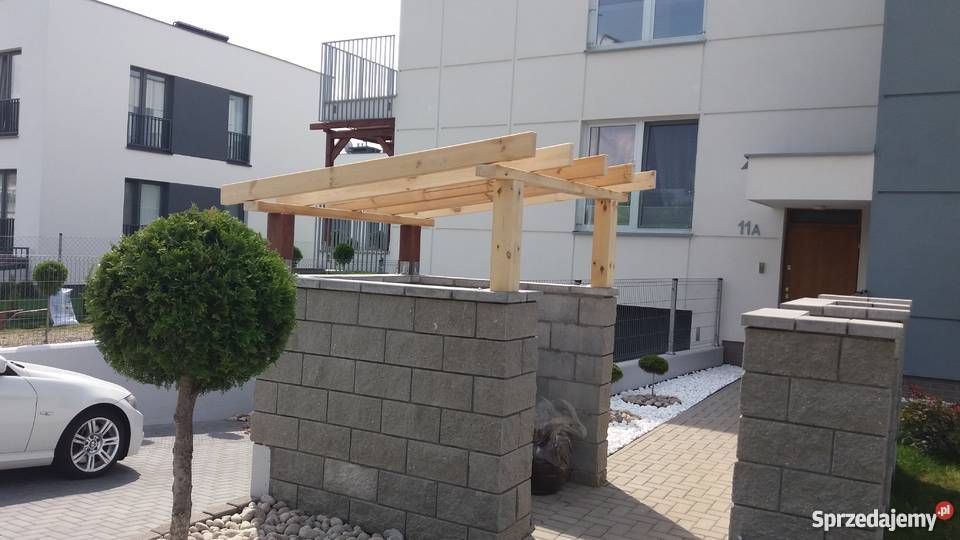 Pergola Taras Drewniany Tarasy z Modrzewia Lublin