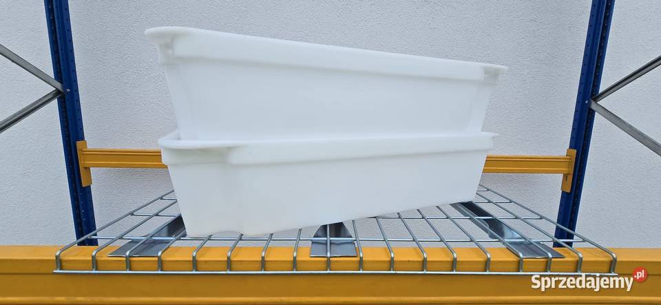 biała skrzynka do mięsa wędlin 42 x 74 x 17 Buk