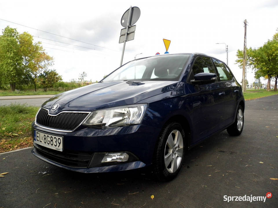 koda Fabia 10 gaz klima III 2014 Hatchback Łódź