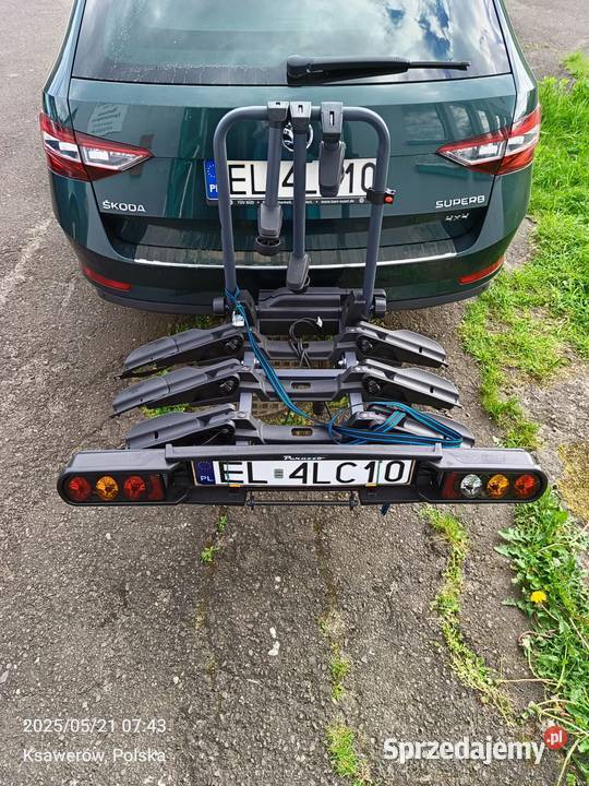 SPRZEDAM BAGAŻNIK PERUZZO NA 3 ROWERY