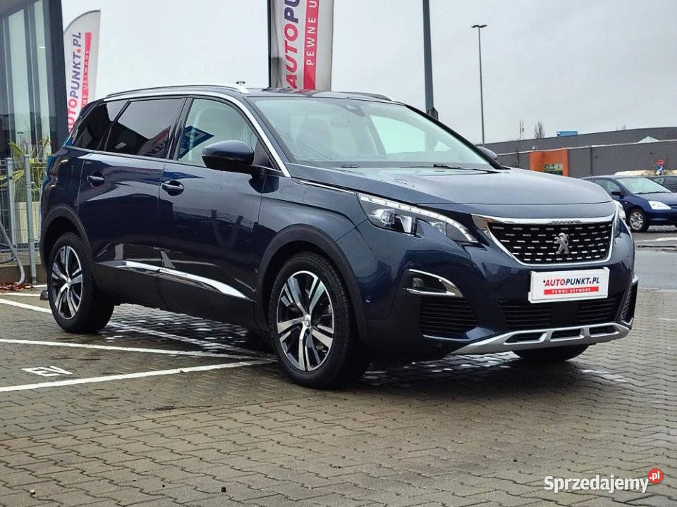 Peugeot 5008 2019r 7osobowy Szklany dach benzyna Poznań
