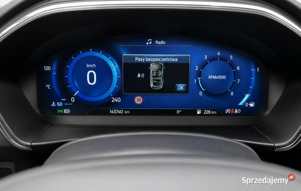Ford Focus 2023 Titanium X Salon Polska autoalarm Białystok