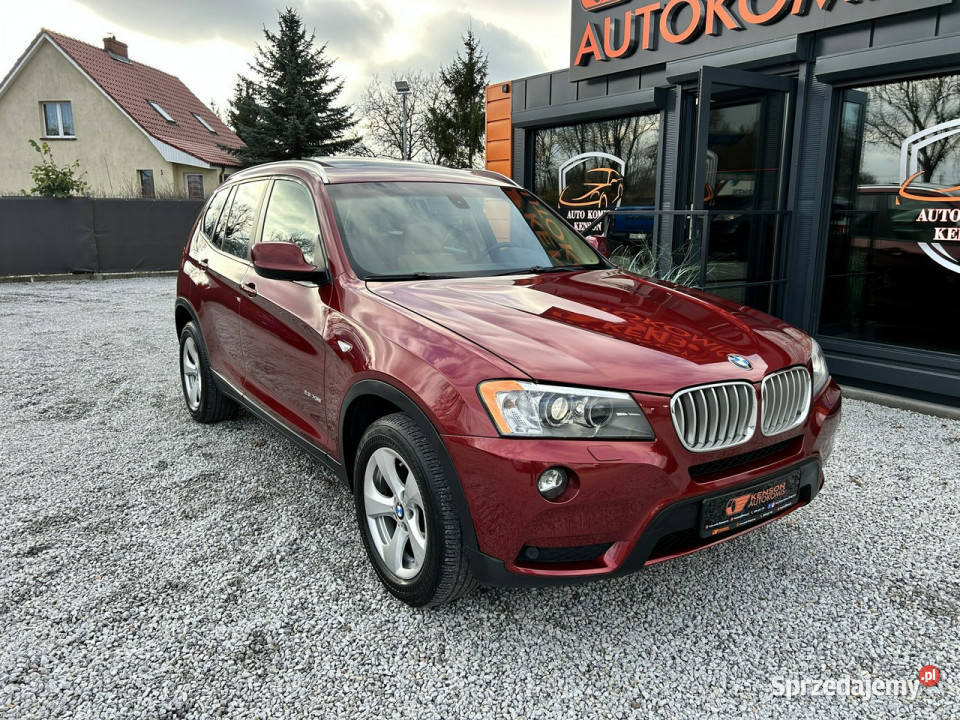 BMW X3 4x Grzane FoteleKierownica Kamera Cofania Rok produkcji 2011