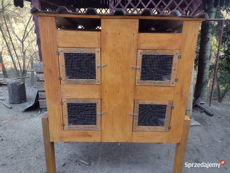 Klatki na króliki nowe z deski 25 małopolskie Krzeszowice