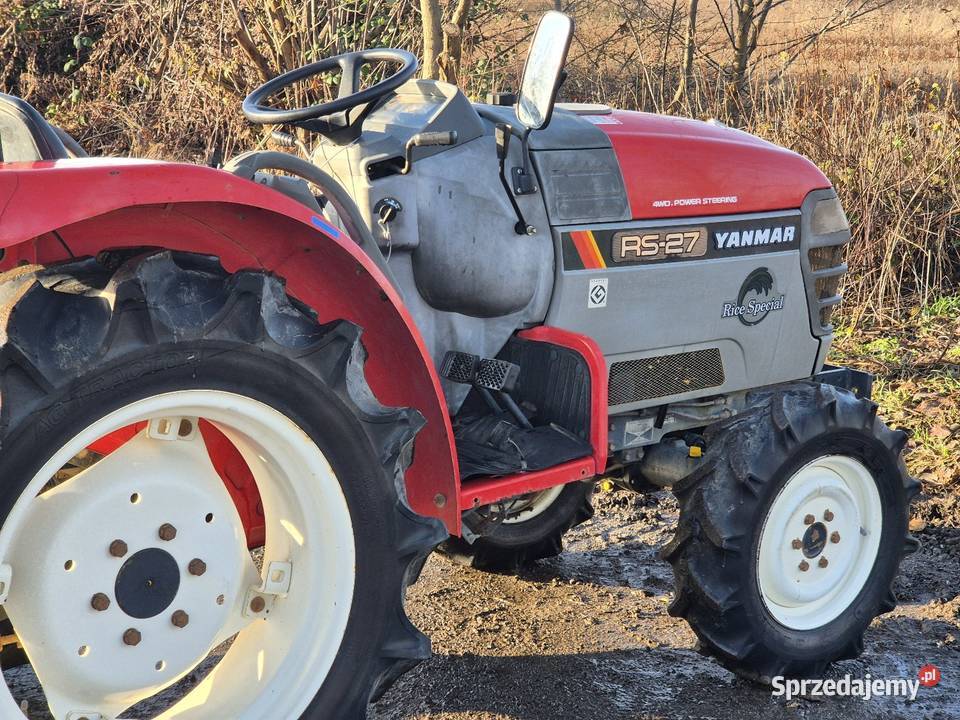 Traktorek traktor YANMAR RS27D 27 44 Wspomaganie Małuszyn
