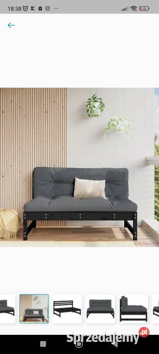 Meble ogrodowe sofa VidaXL 80cm Orzesze sprzedam