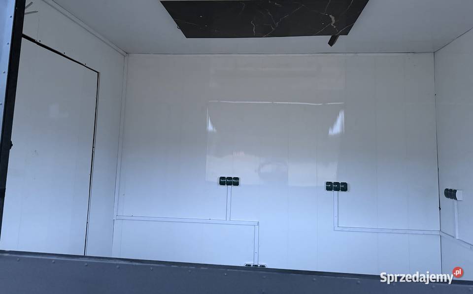 Przyczepa gastronomiczna 2x3 m NOWOCZESNA LED Gastronomia Rybnik