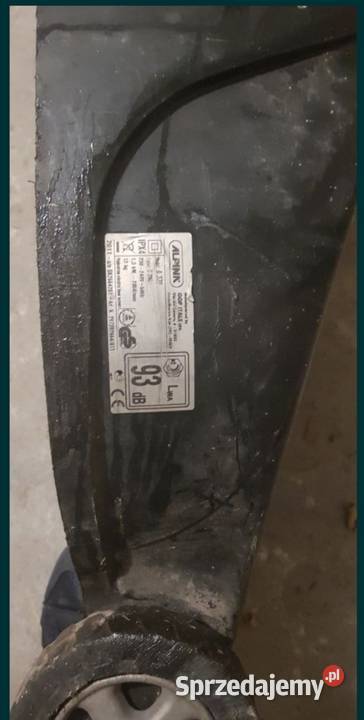 Obudowa Laweta kosiarki ALPINA Stan B dolnośląskie Marcinkowice sprzedam