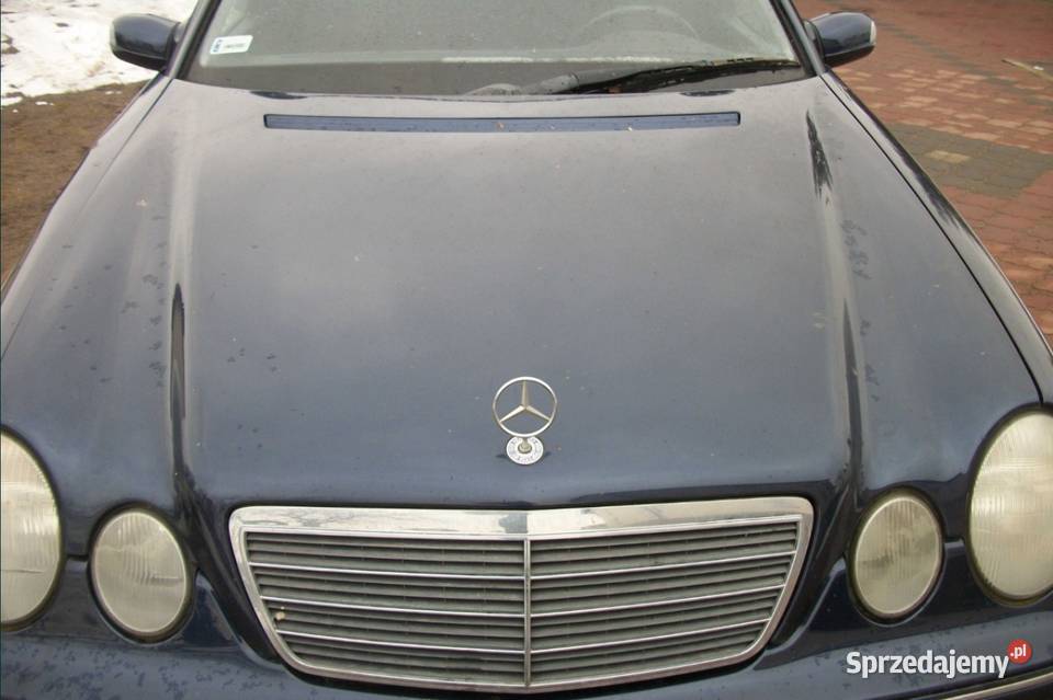 Mercedes e w210 lift maska z grilem kolor 366 osobowe Radom