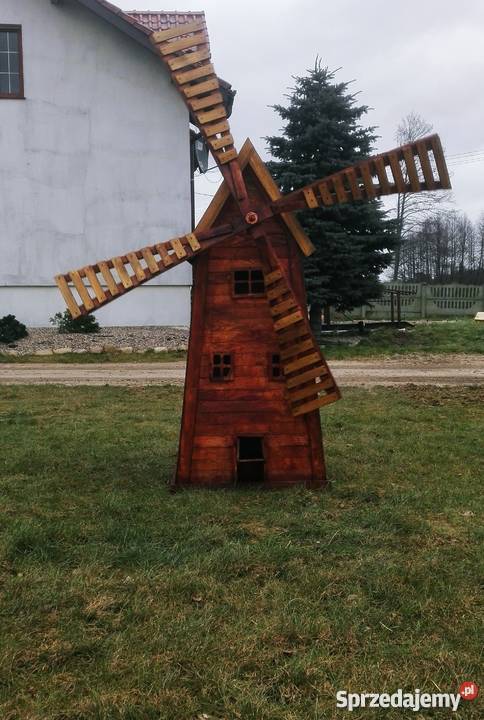 Wiatrakozdoba do ogrodu duży Chrostkowo sprzedam
