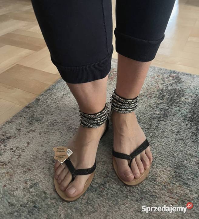 Sandaly damskie Topway czarne