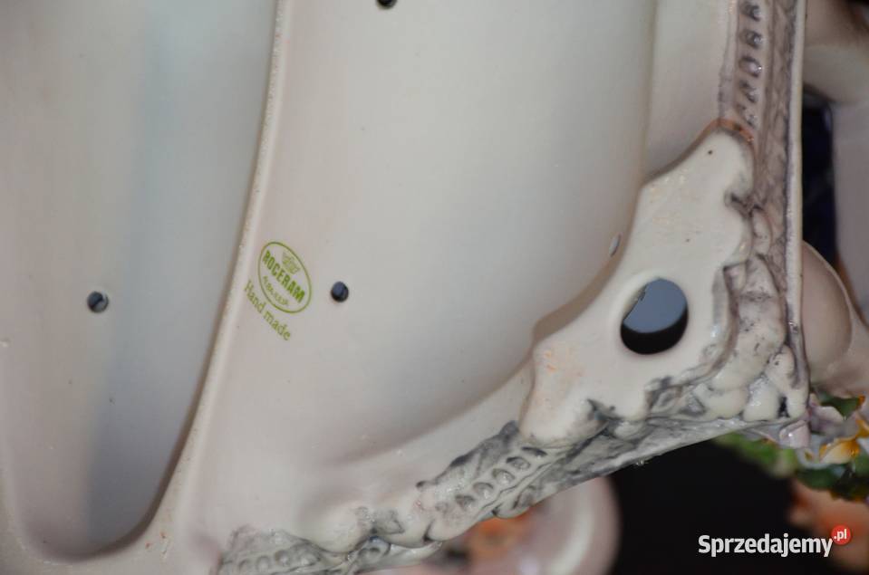 Rocerm porcelana grupa figuralna Idylla kolor i wielkopolskie Środa Wielkopolska